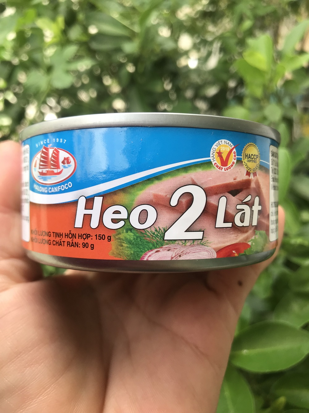 ( Combo 10 hộp) Thịt heo 2 lát Hạ Long ( 150g/hộp)