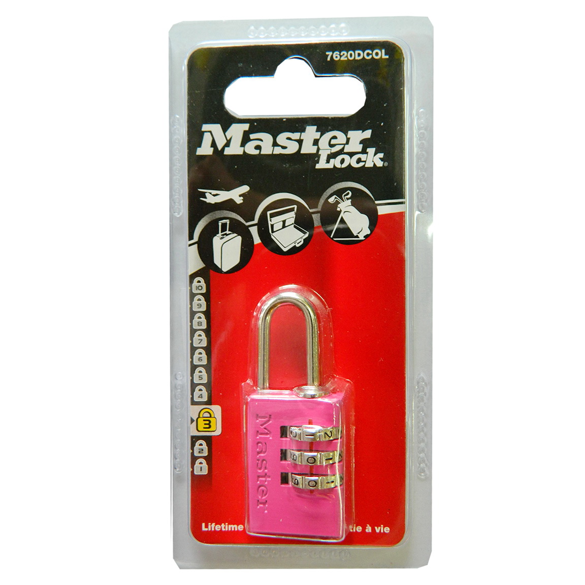 Khóa Vali Master Lock 7620 EURDCOL