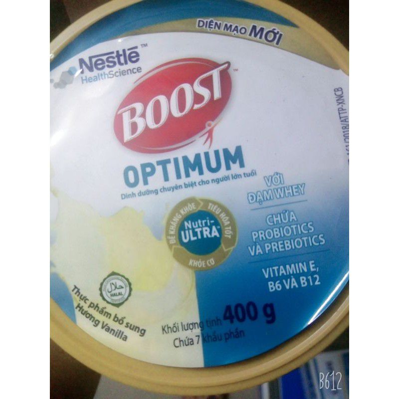 Sữa bột Boost Optimum 400g