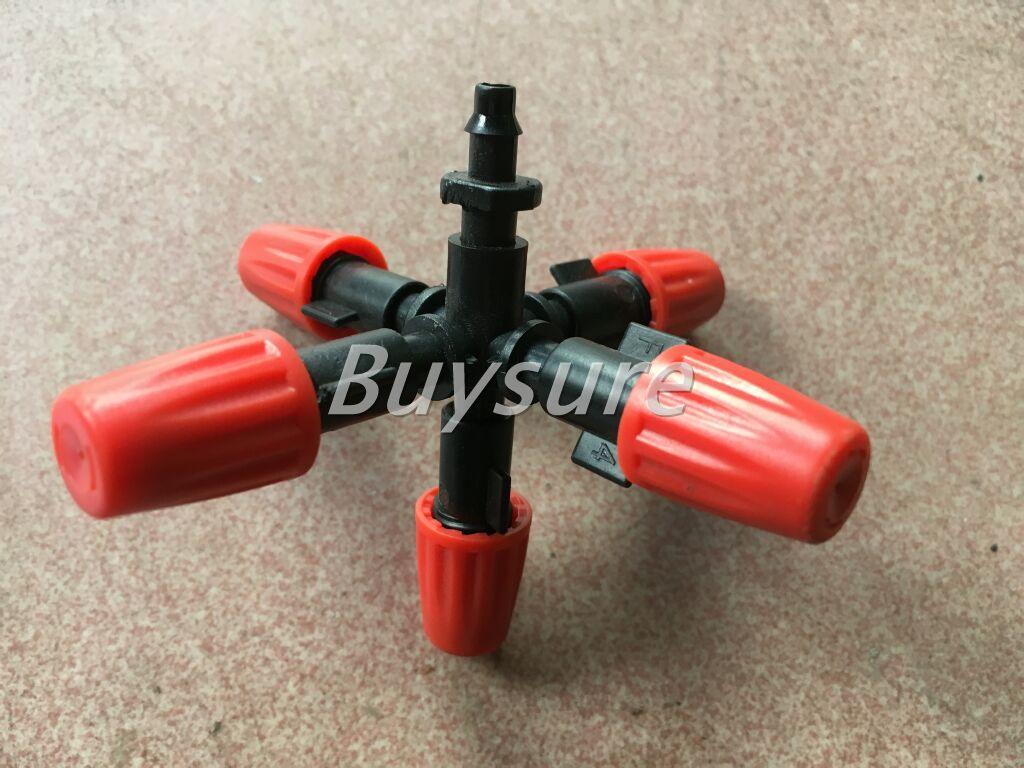 Béc phun sương tưới lan,tưới rau 5 hướng