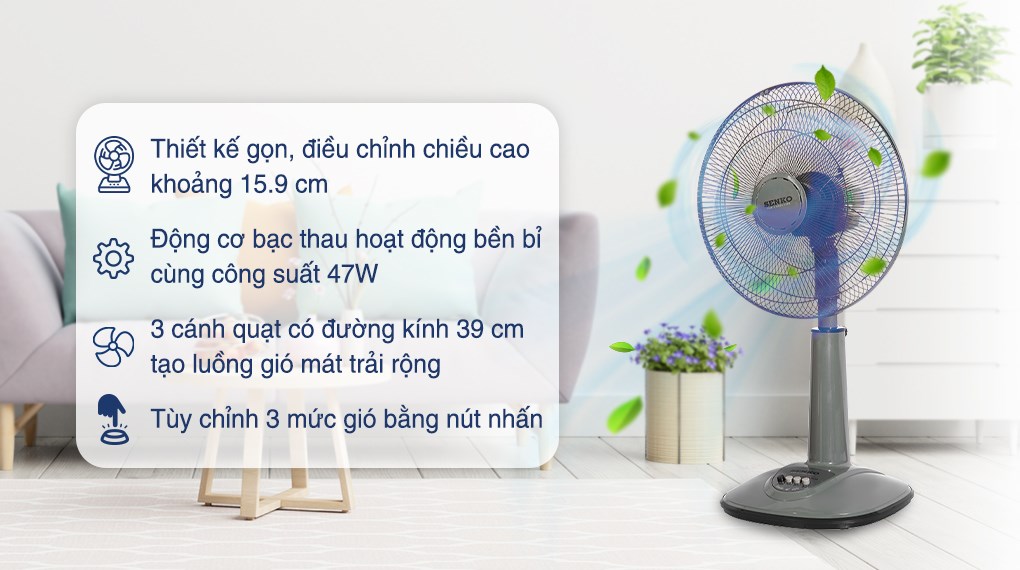 Quạt lở Senko L1338