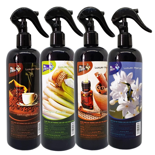 Bộ 3 chai nước hoa xịt phòng cao cấp Mr.Fresh ( 500ml 1 chai )