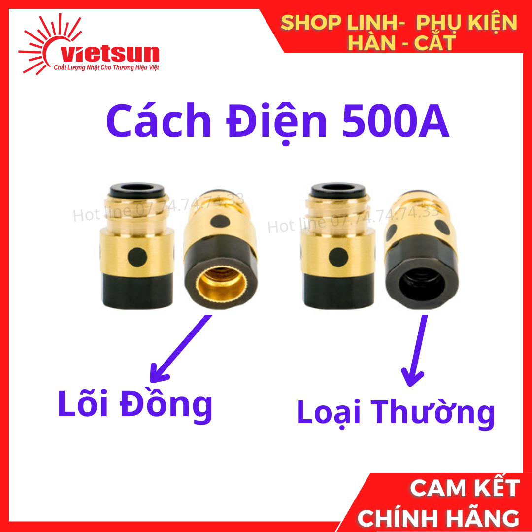Cách điện súng hàn mig 350a 500a