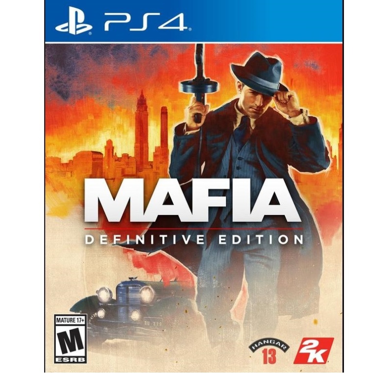 Đĩa game Mafia Definitive Edition PS4