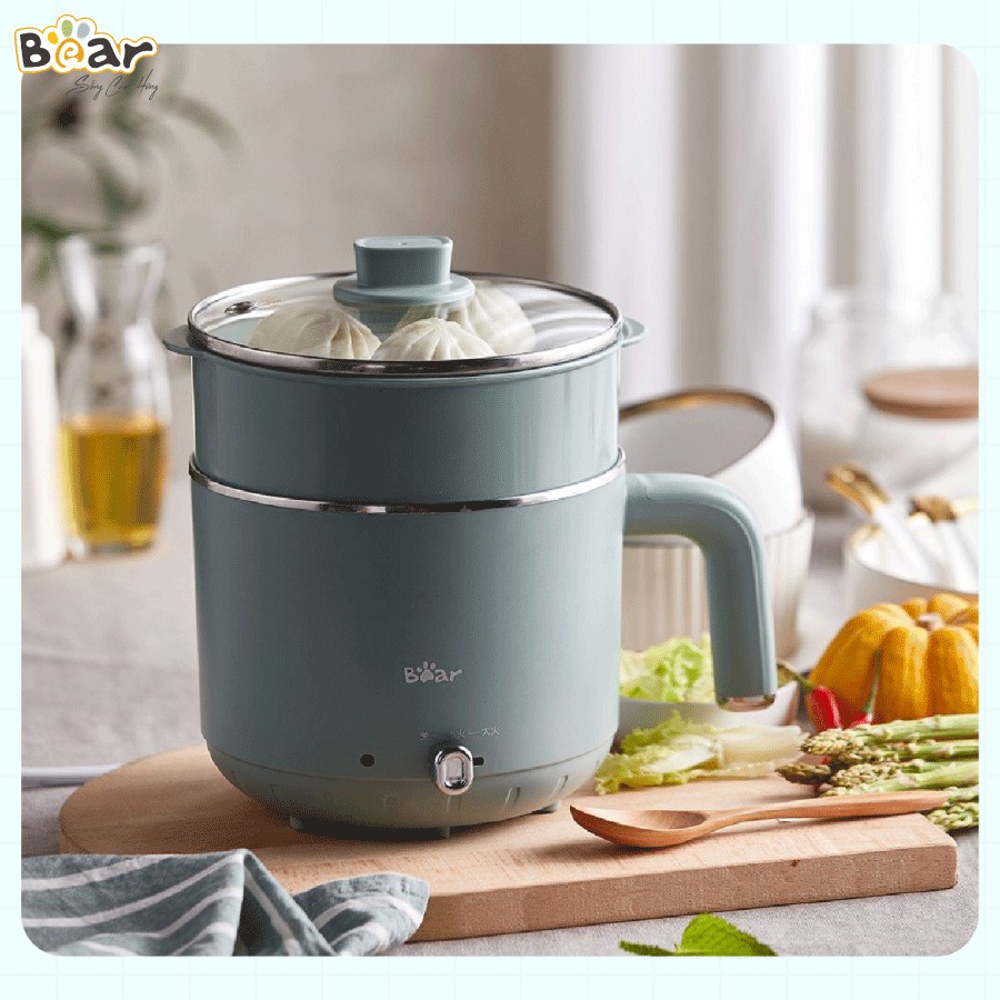 Nồi lẩu hấp đa năng Bear DRG-D12M5 - Bản QT