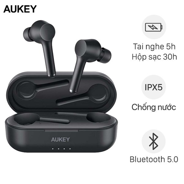 TAI NGHE BLUETOOTH TRUE WIRELESS AUKEY EP-K01