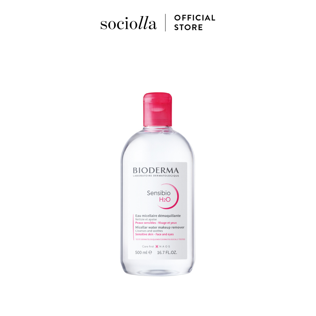 Nước tẩy trang dành cho da nhạy cảm bioderma sensibio h2o