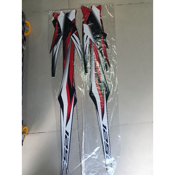 Bộ tem Airblade 125 2013 đỏ đen nhập Thái Lan
