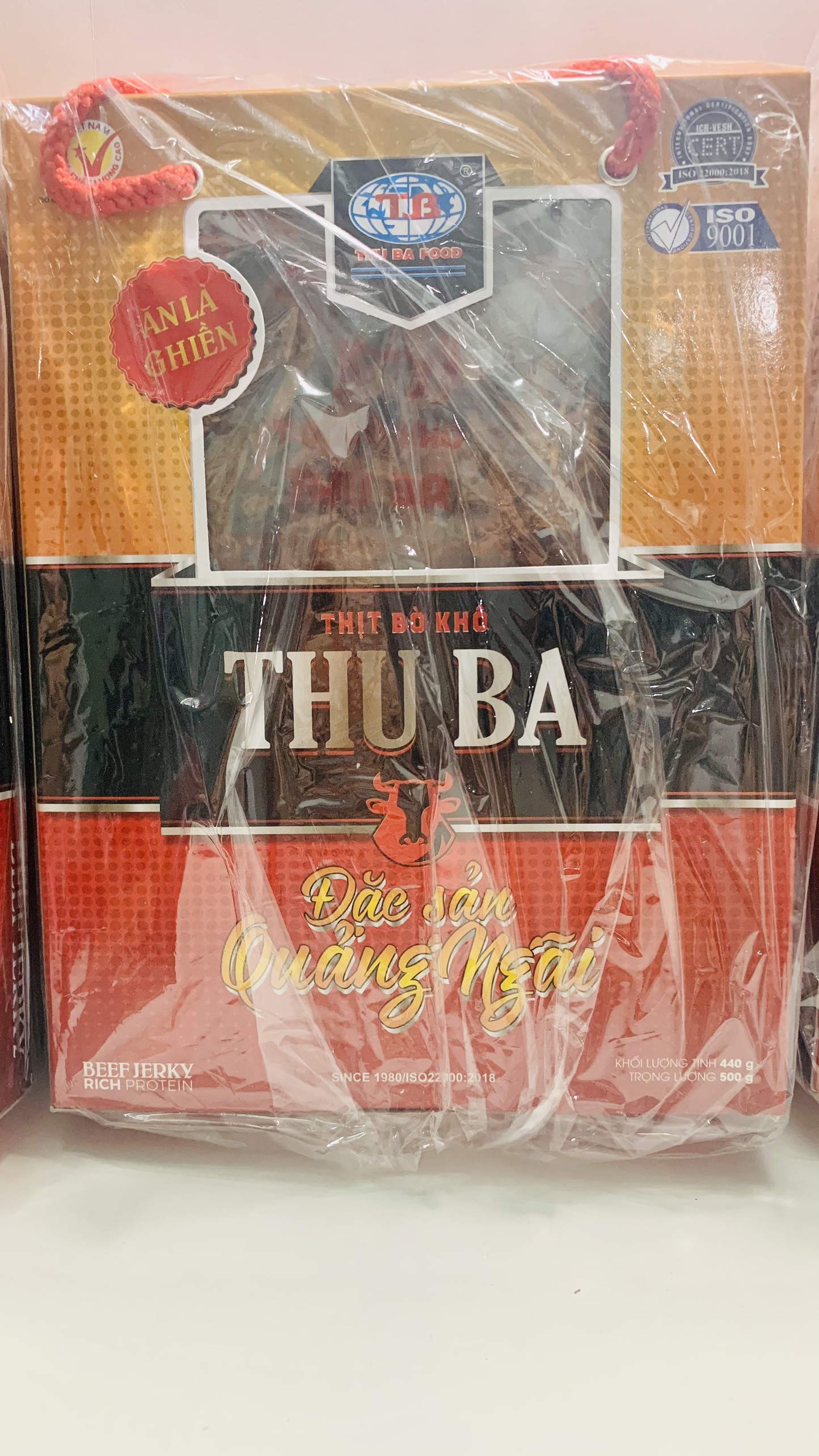 BÒ KHÔ THU BA – DẠNG SỢI 500g