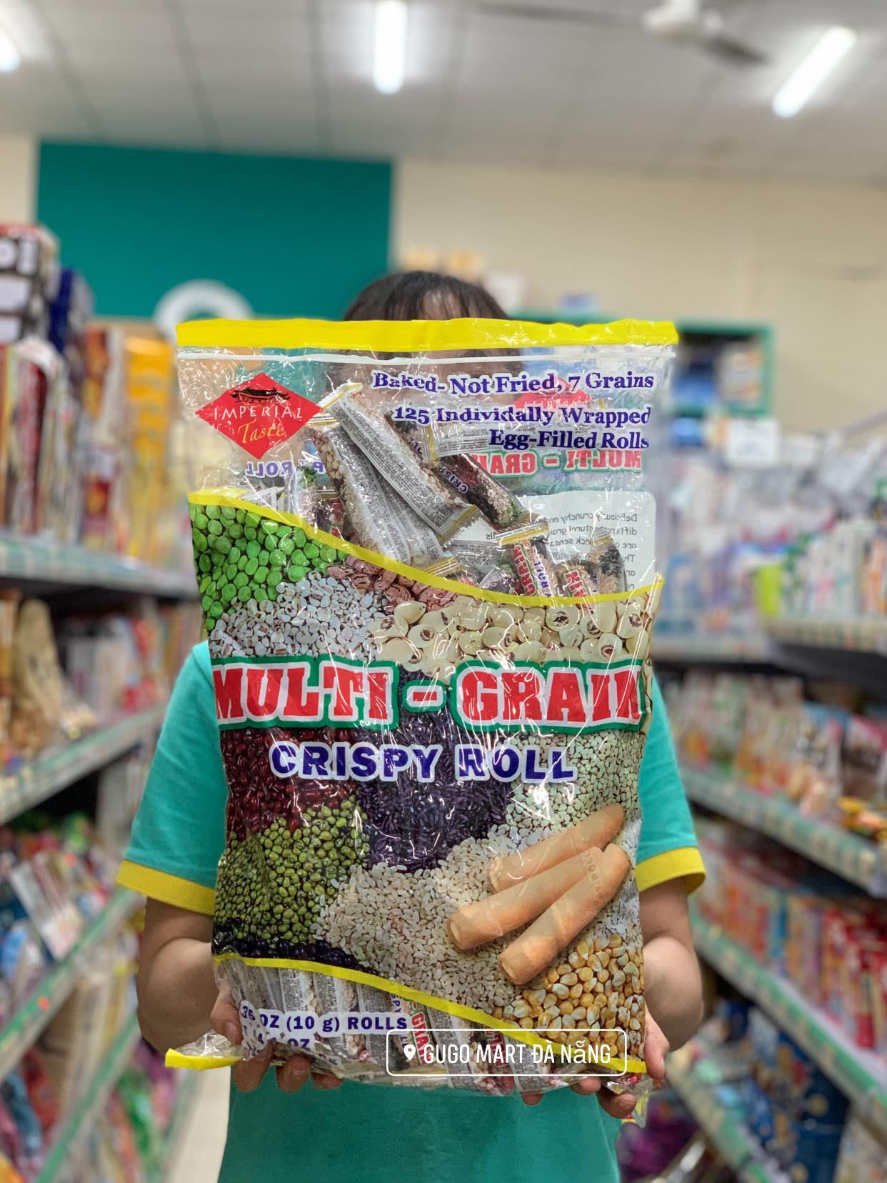 Bánh cuộn ngũ cốc Imperial Taste Multi Grain Crispy Roll (Mỹ)