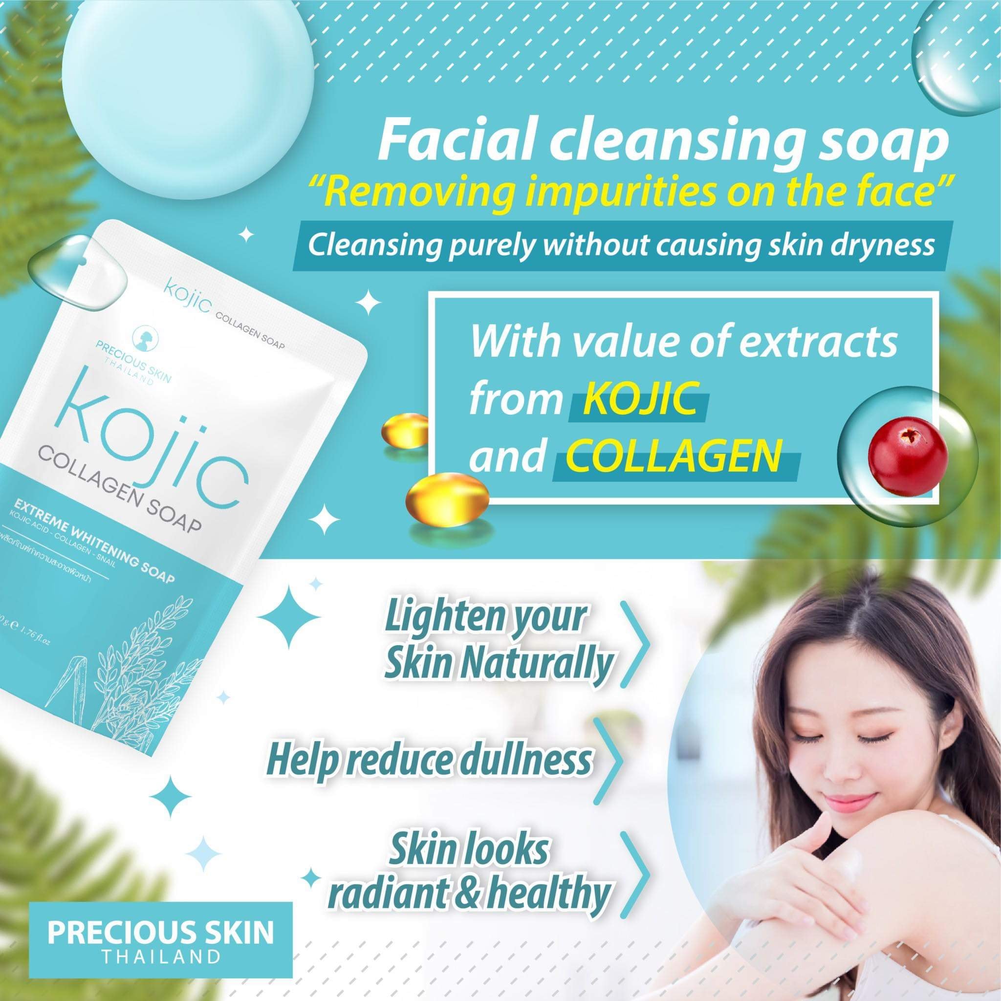 Xà Phòng Kojic Soap 60gram Thái Lan