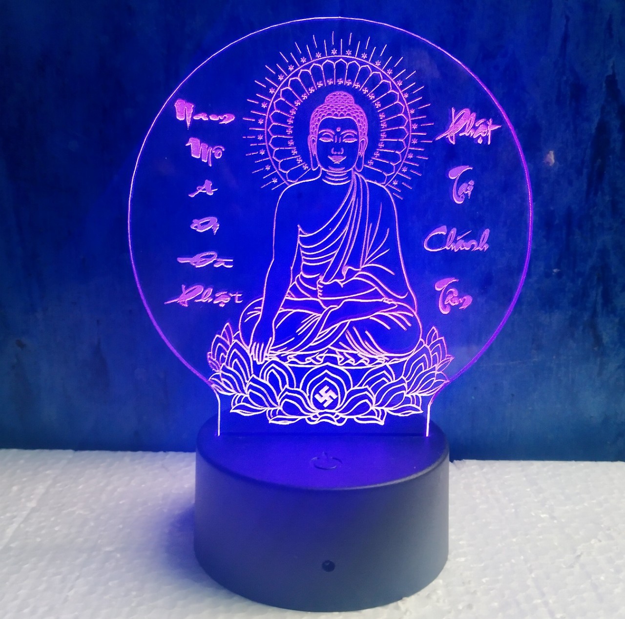 Đèn ngủ 3D phật, đèn thờ , quà tặng trang trí .
