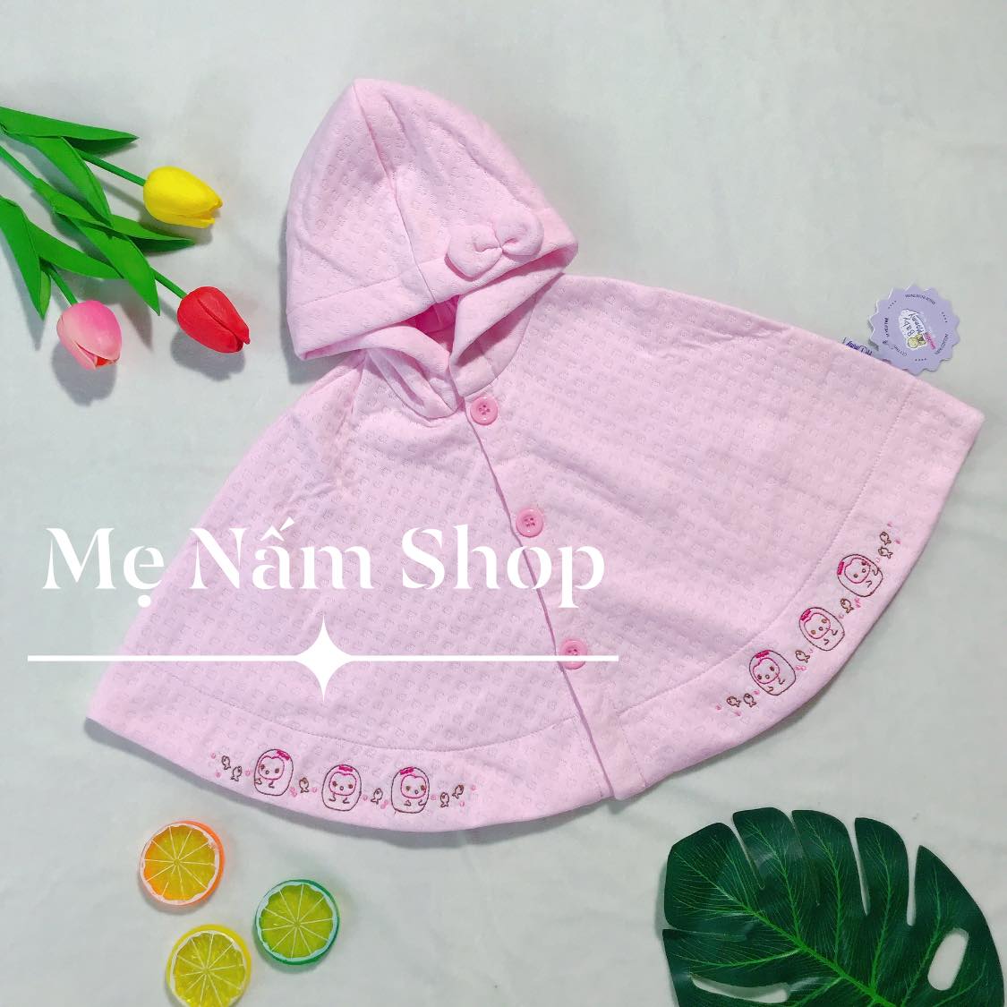 Áo choàng cánh dơi cho bé