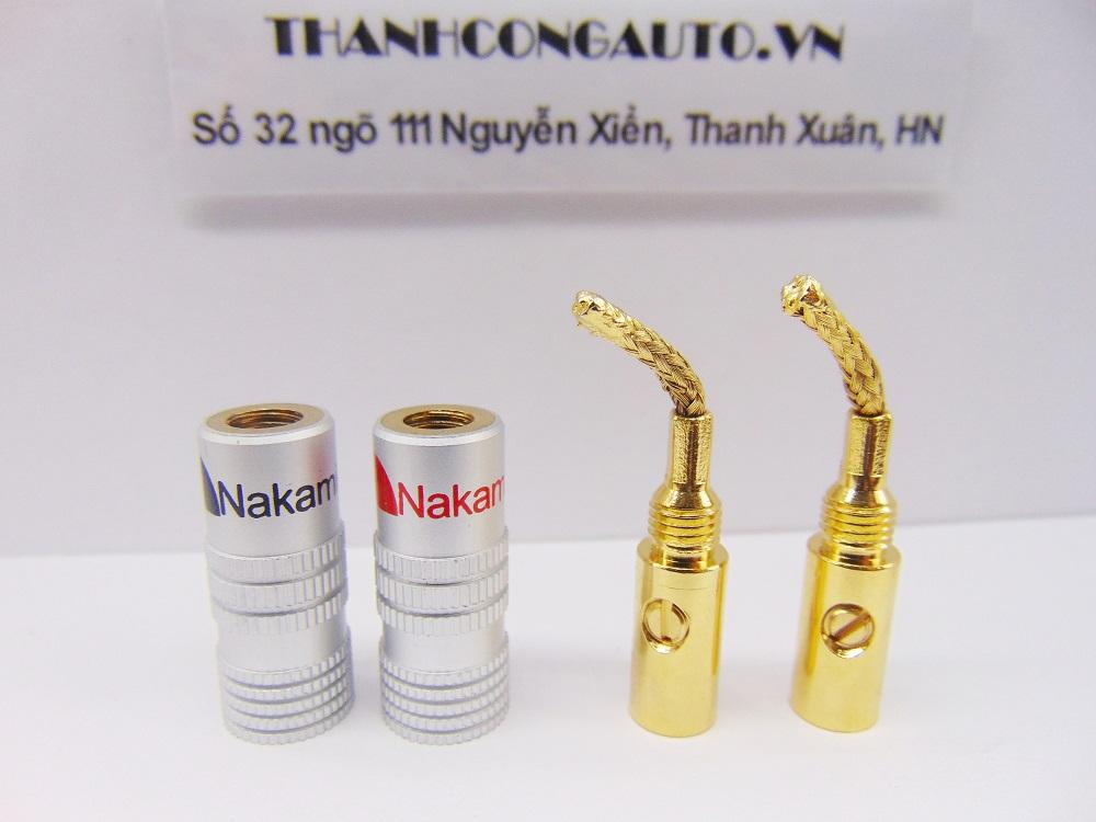08 Jack loa mỏ chim dạng mềm Nakamichi (4 cặp)