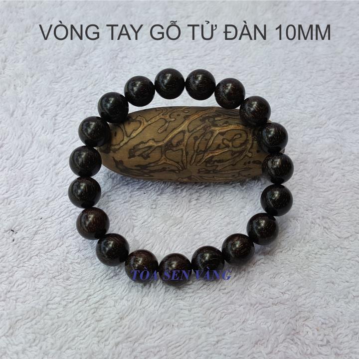 [HCM]Vòng tay gỗ tử đàn đỏ 10mm