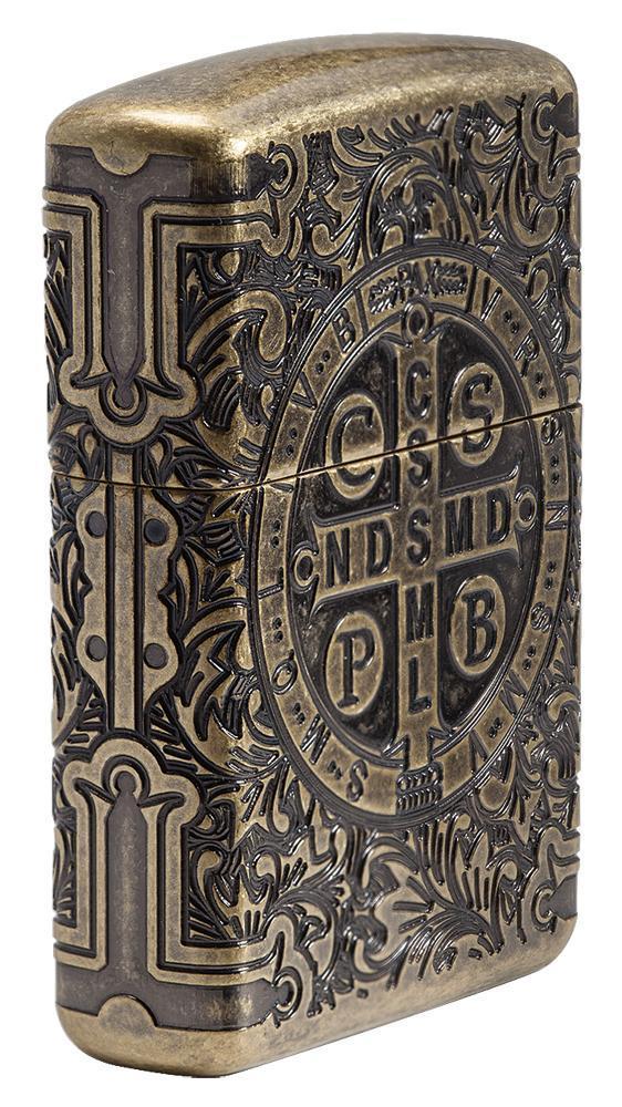 Hộp Quẹt Zippo St. Benedict Design 29719