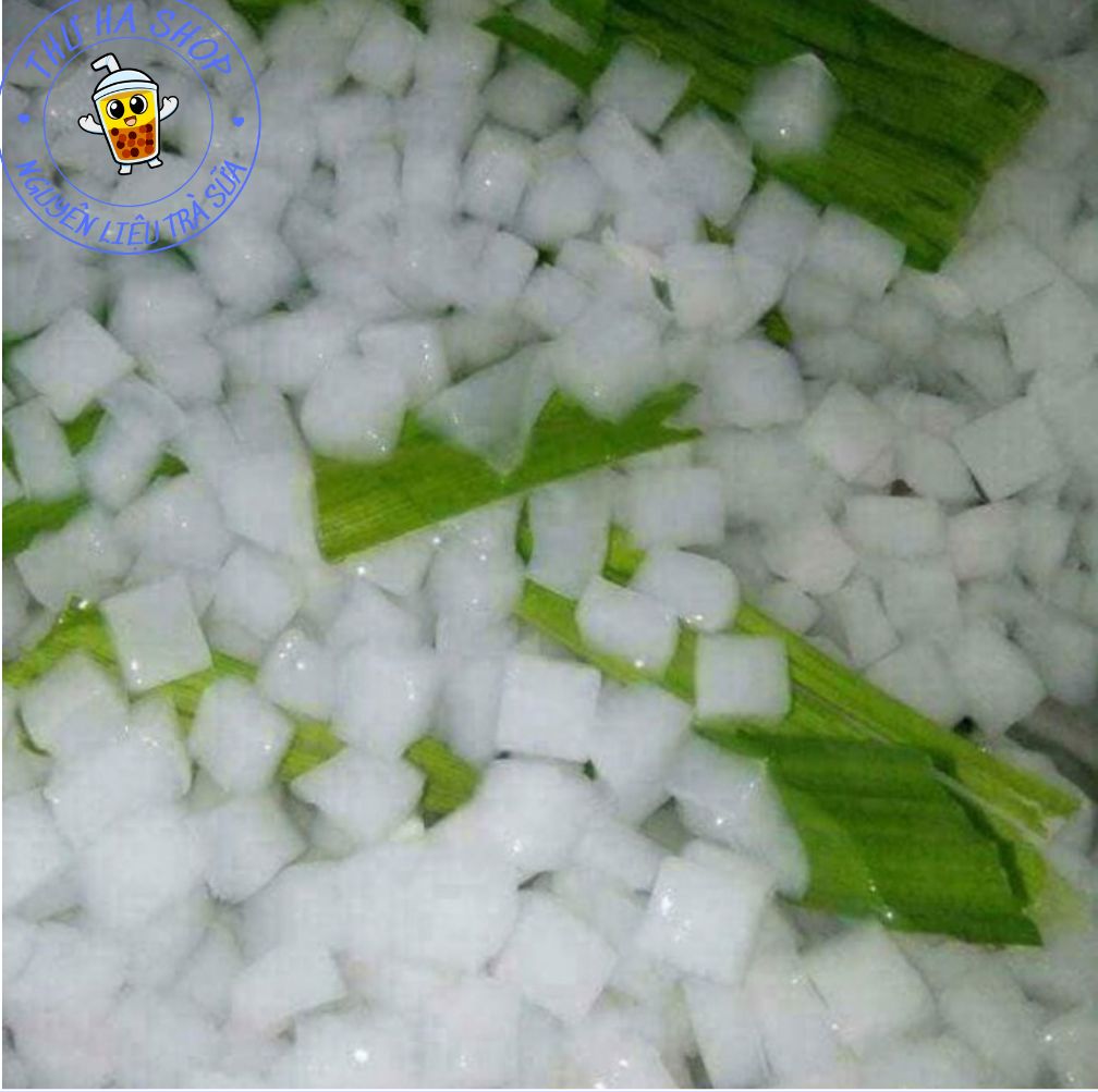 Thạch Dừa Minh Châu Túi 1kg – Topping Giòn Ngon Cho Mọi Món Ăn