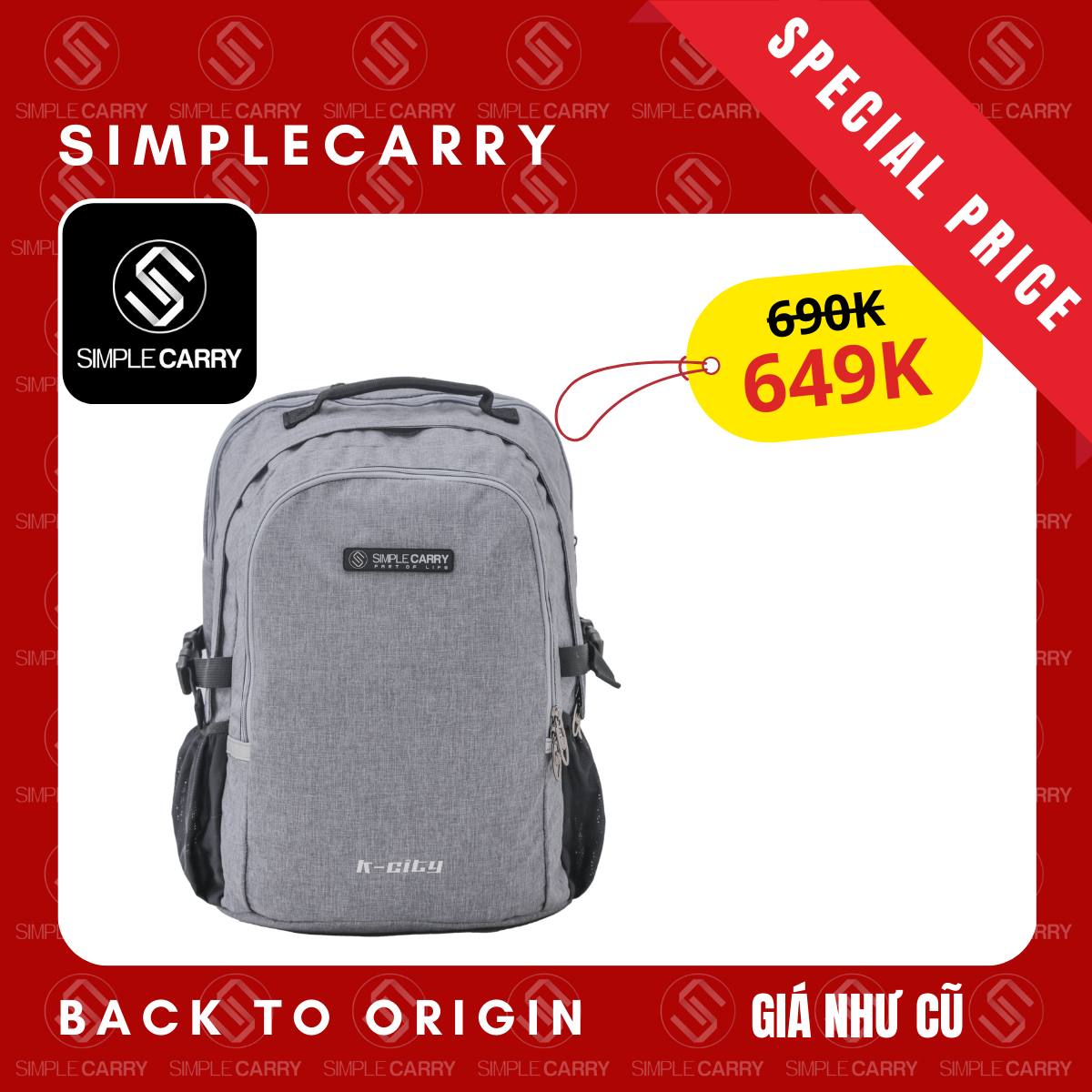 Balo Thời Trang SimpleCarry K-City 2
