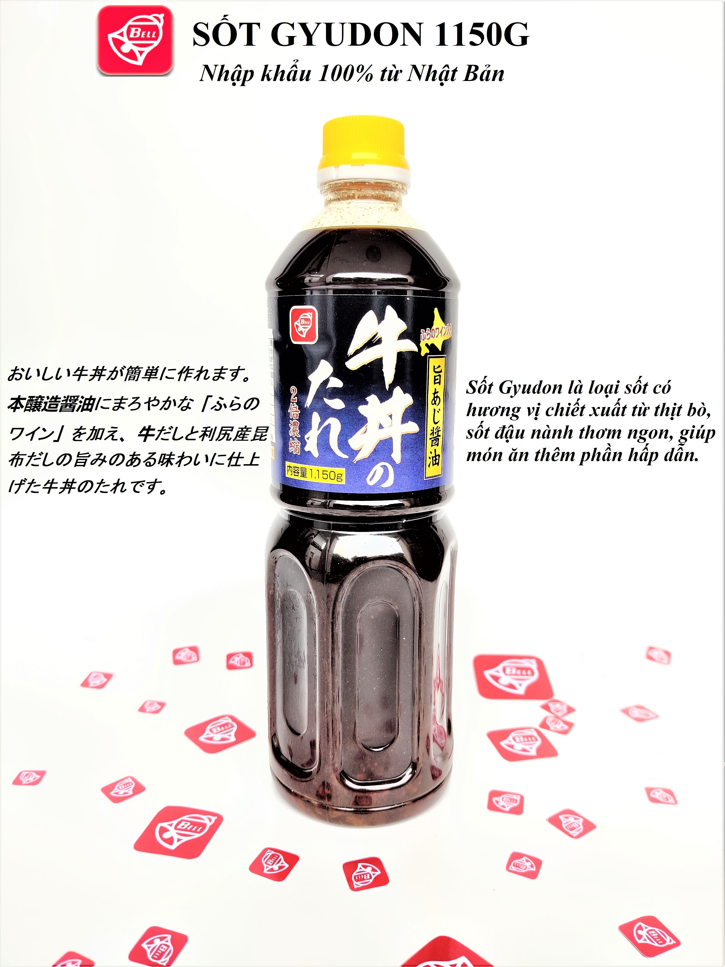 Sốt Gyudon Chai 1150g
