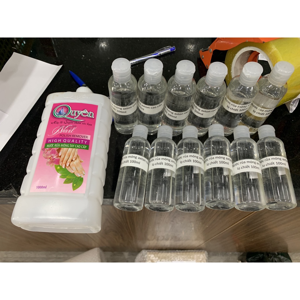 Axeton Quyên Lọ Chiết 100ml Nước Rửa Móng Tay