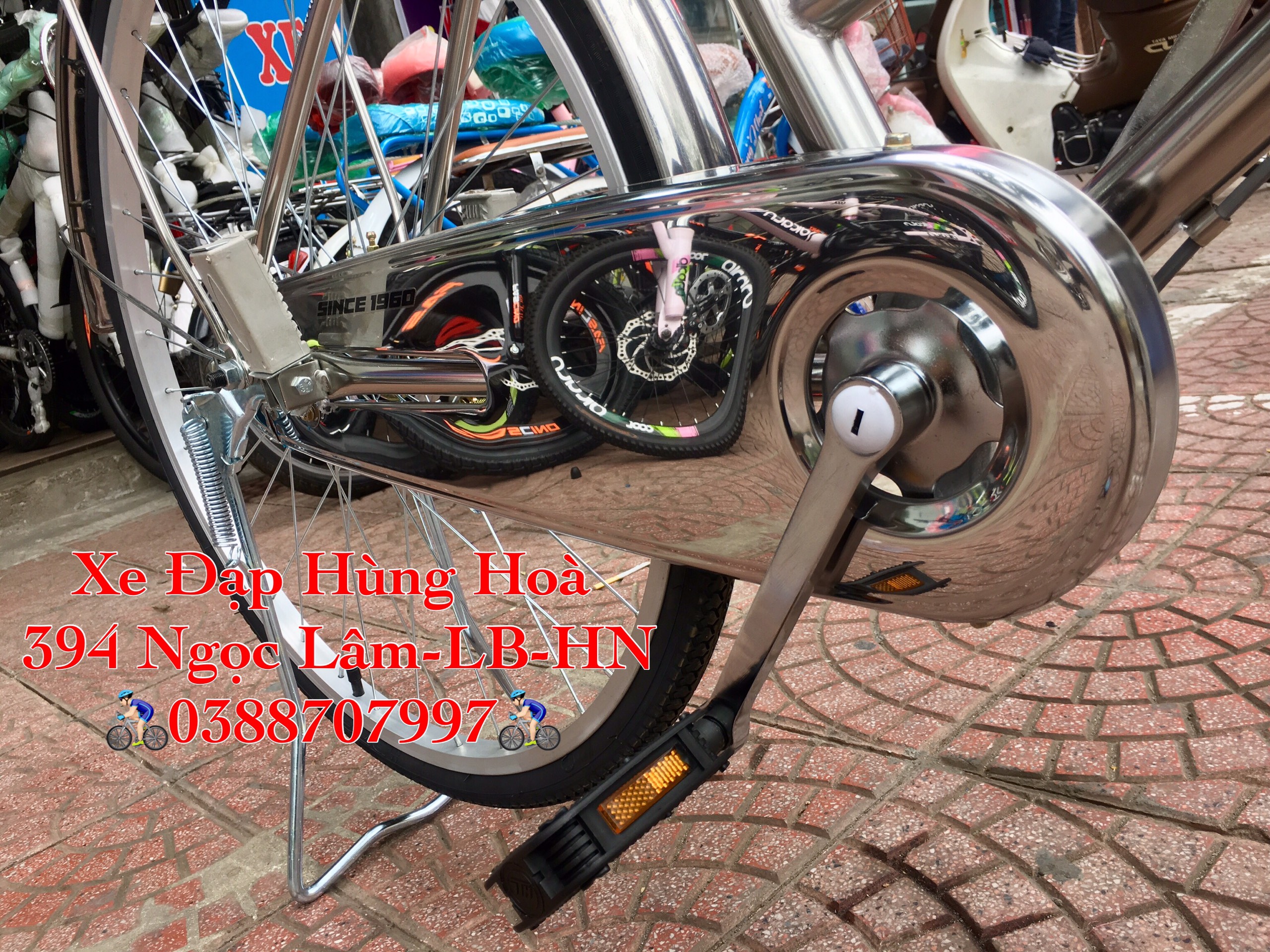 Xe đạp Mini inox cỡ 24″ ( TN 219-05-24” )