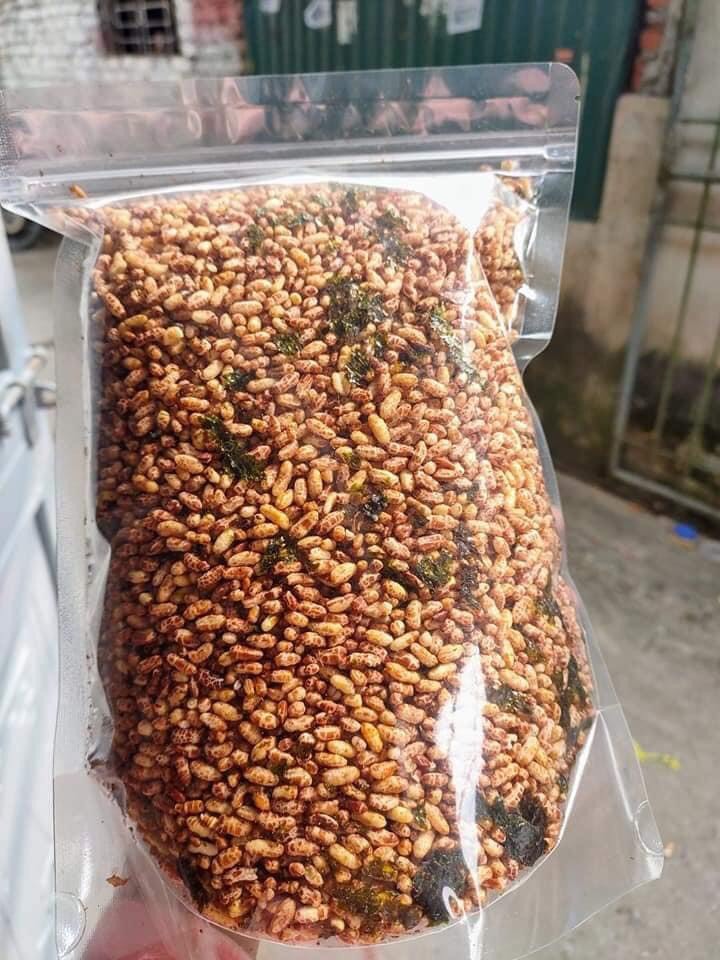 Cốm gạo lứt muối biển túi 500gr