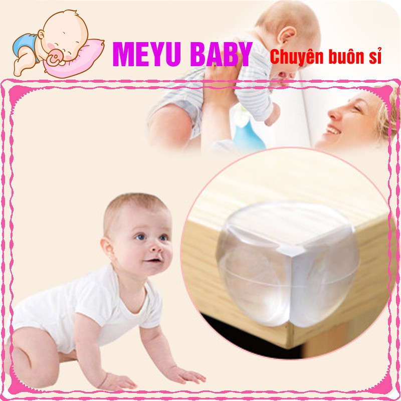 Combo 12 miếng bịt góc bàn an toàn