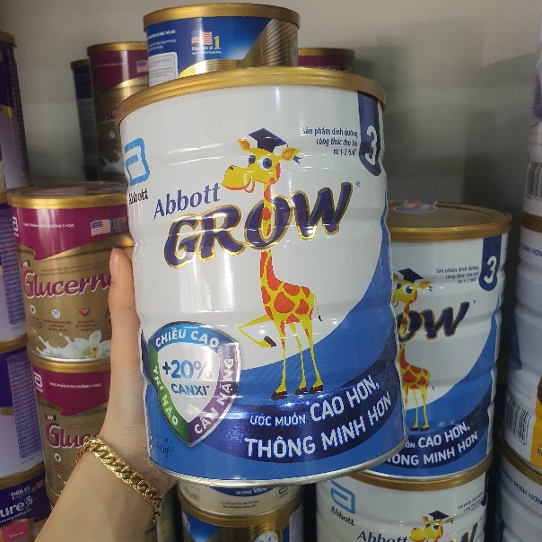 Sữa bột Abbott Grow 3 (G-Power) lon 900g date 2025
