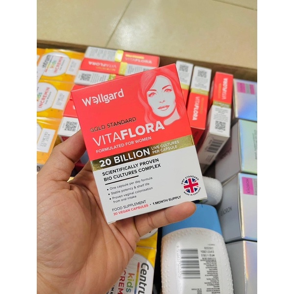 Vitaflora Men vi sinh phụ khoa 20 tỉ lợi khuẩn