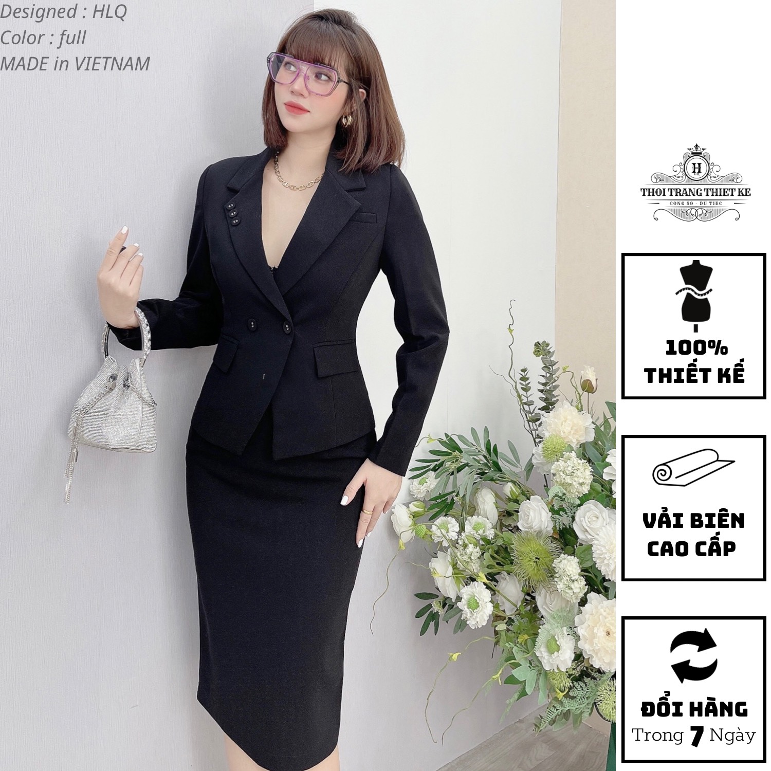 Set bộ vest nữ, bộ vest trendy nữ ngắn tay phong cách Hàn quốc. ( có ảnh  thật ) - Áo vest, blazer nữ | ThờiTrangNữ.vn
