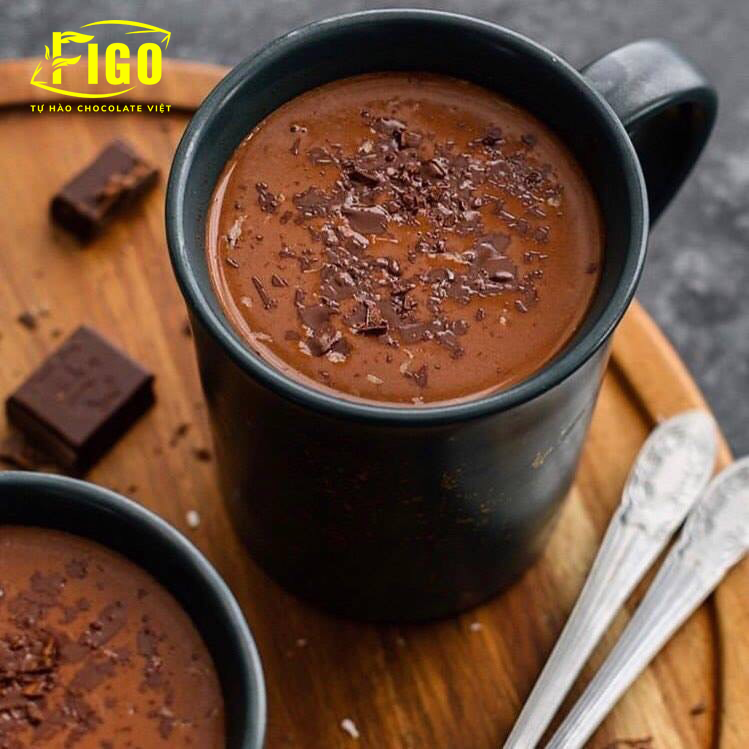 [Bán chạy] Bột socola dòng Balance pha uống Figo 80% cacao ( pha chế cacao sữa đá, nóng, socola đá xay)