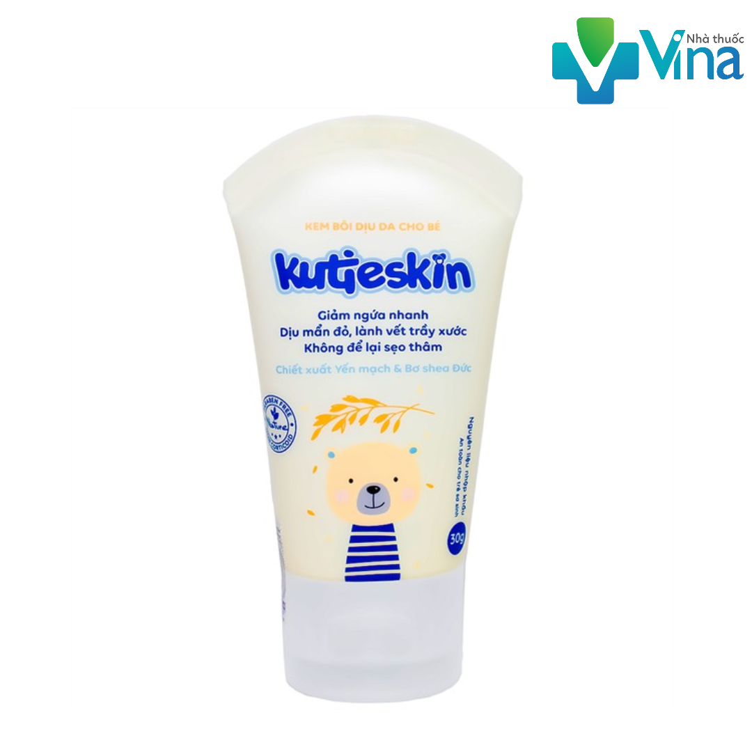 [HCM]Kem Bôi Dịu Da Cho Bé Kutieskin - 30gram
