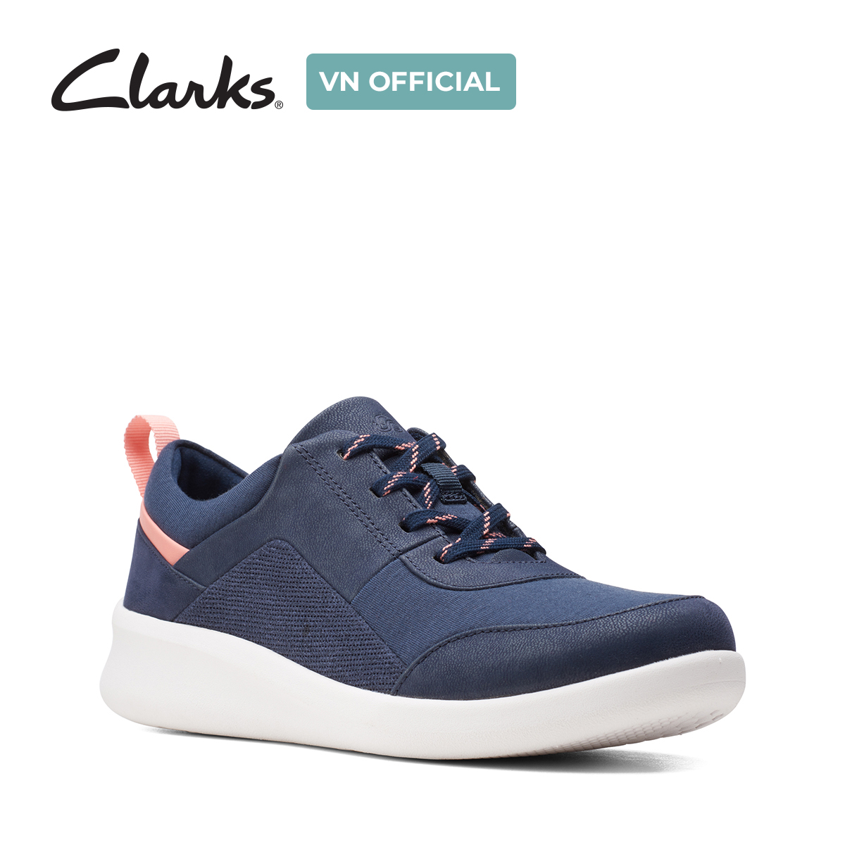 Giày Sneaker Vải Nữ Clarks - Sillian2.0 Kae