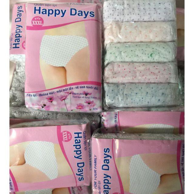 [HCM]Set 10 Bịch Quần Lót Giấy Bà Bầu ( Bịch 5 Chiếc)