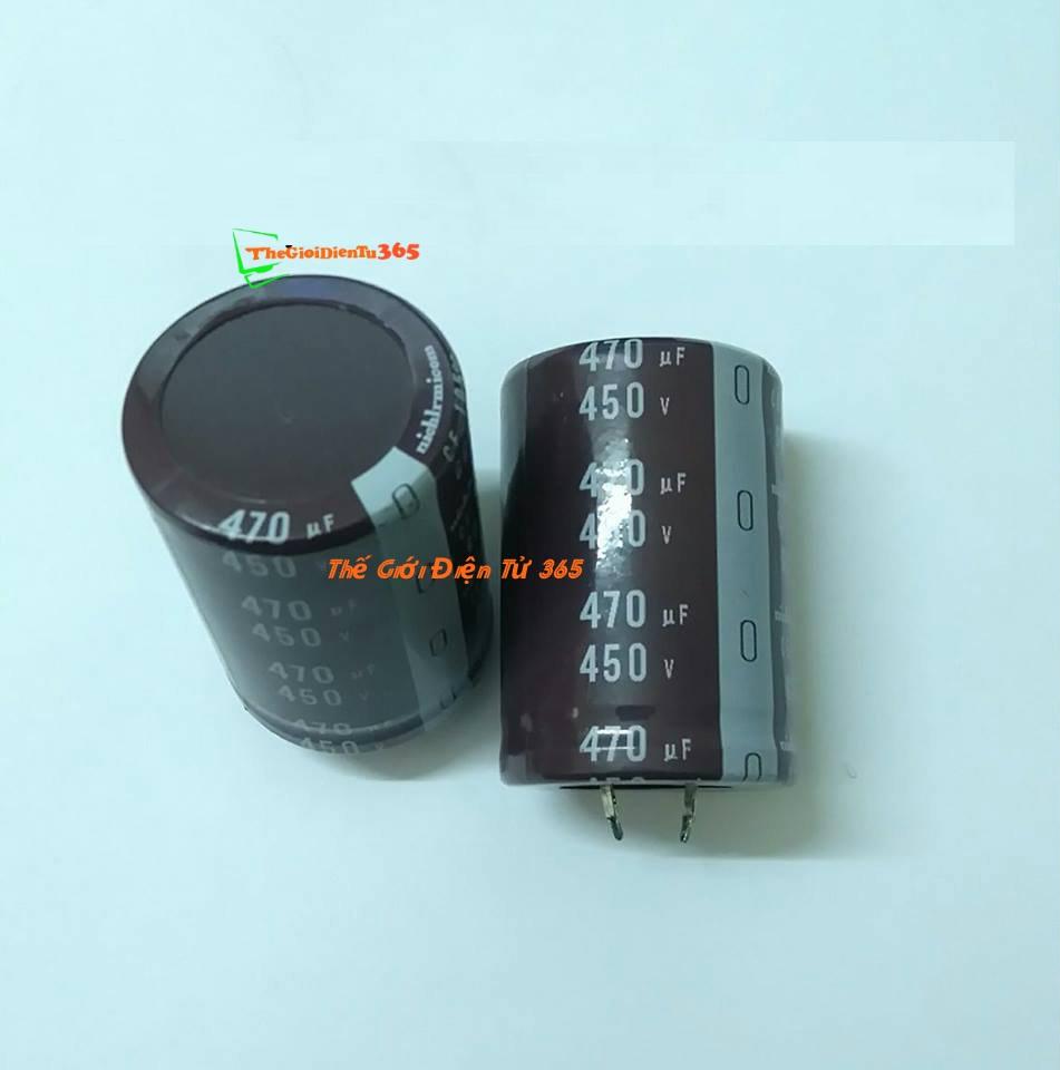 TỤ HÓA 470UF 450V