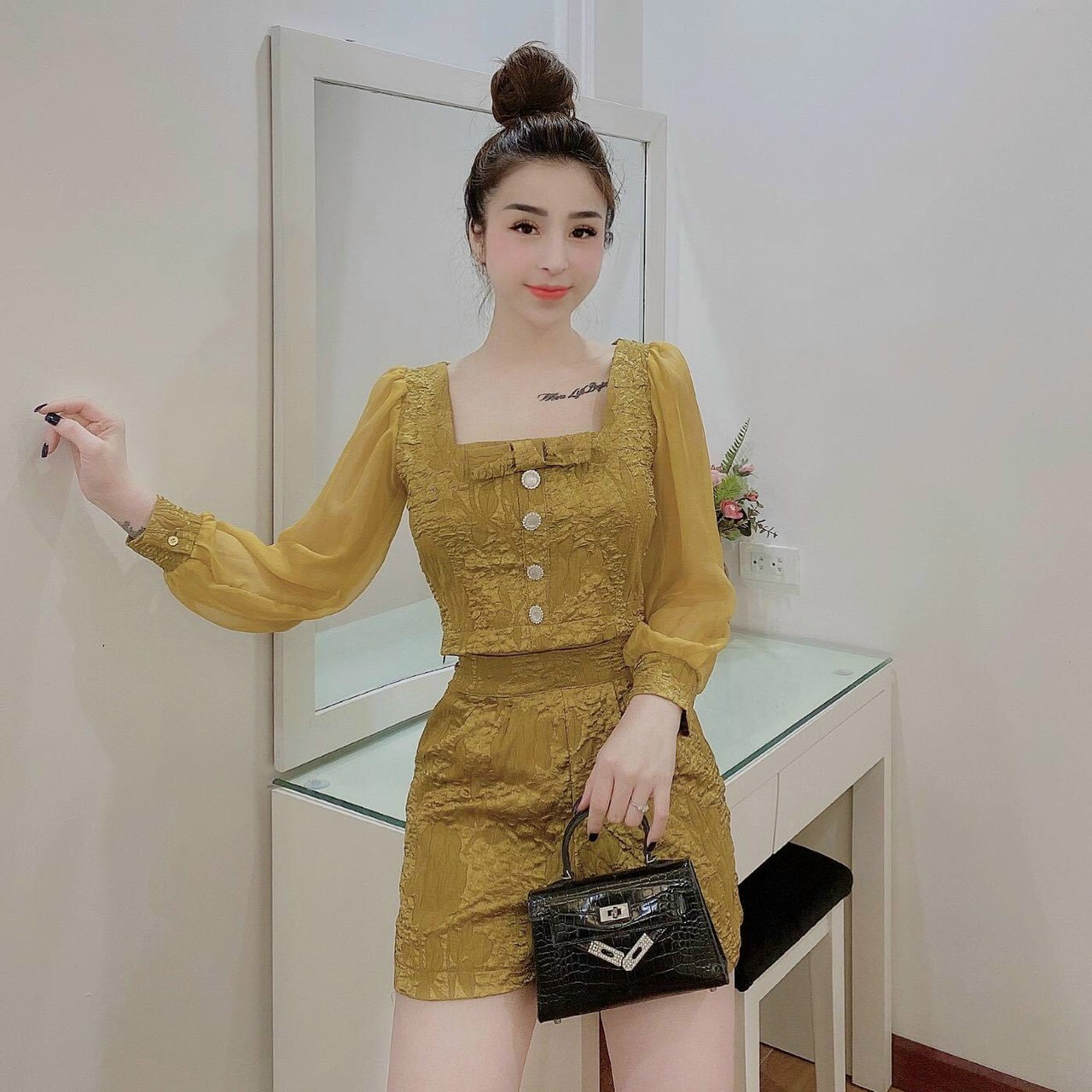 [HCM]sêt ao và quần nguyên bo thoi trang