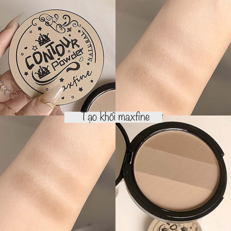 Phấn  Tạo khối maxfine 3 ô