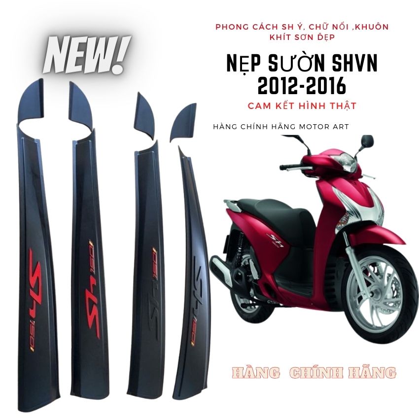 Nẹp sườn độ kiểu Sh Ý cho SHVN 2012-2016