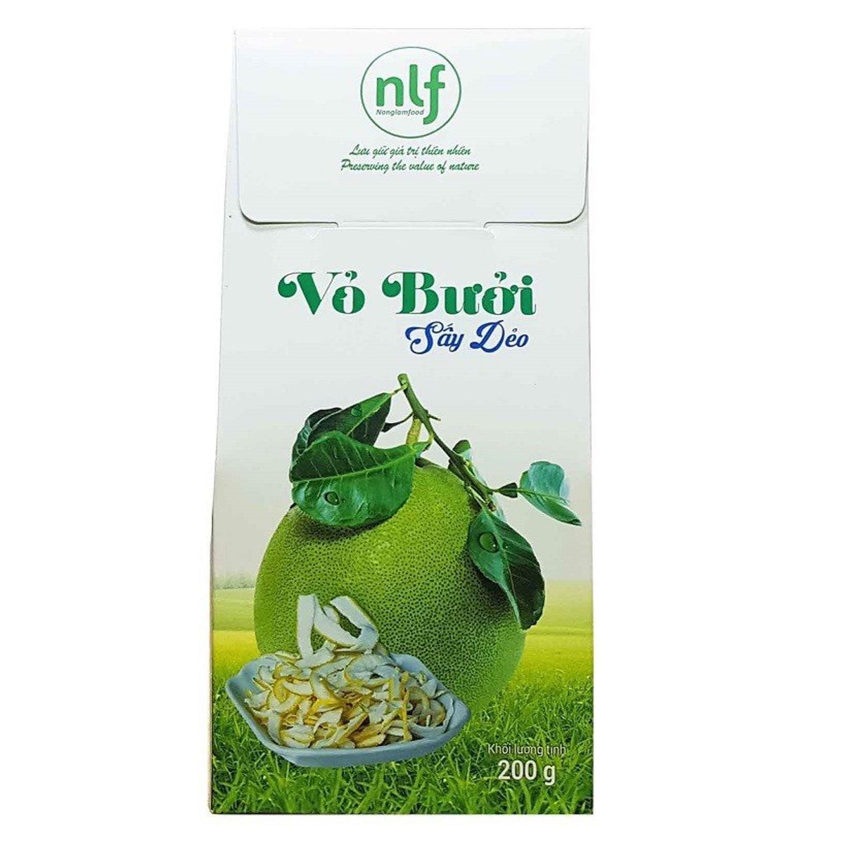 Vỏ bưởi sấy dẻo