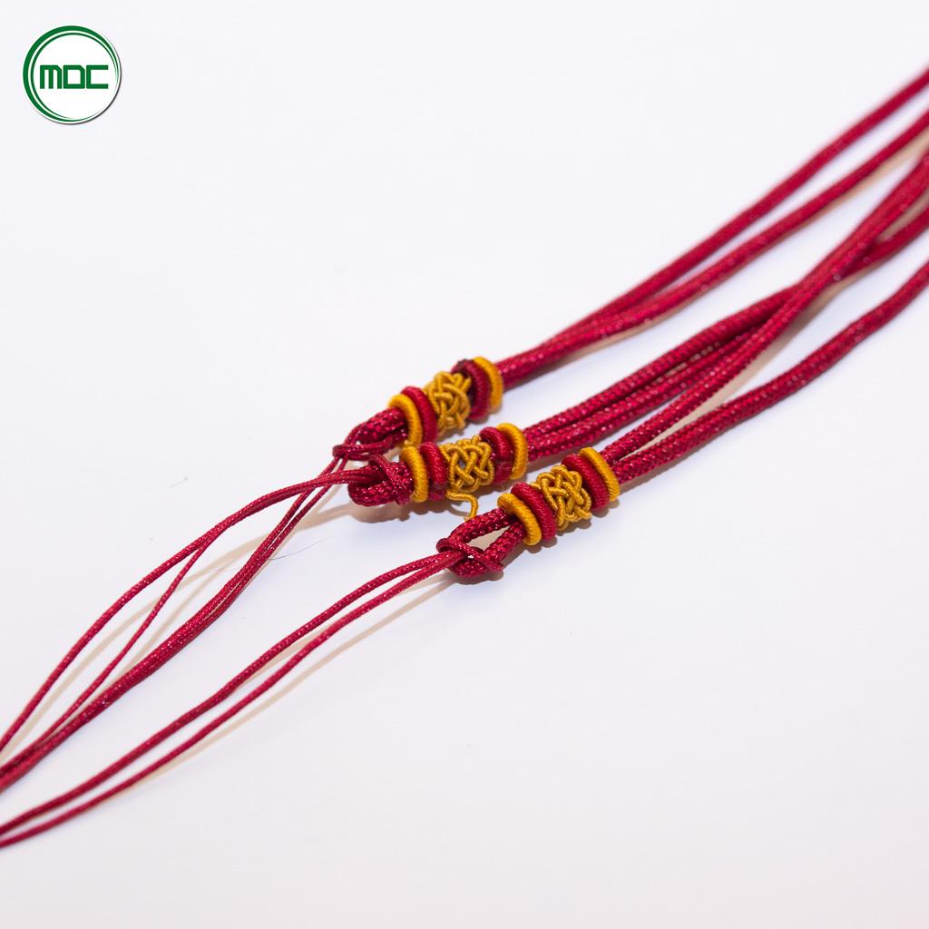 Dây đeo cổ happy màu đen phối vang dài 31 cm