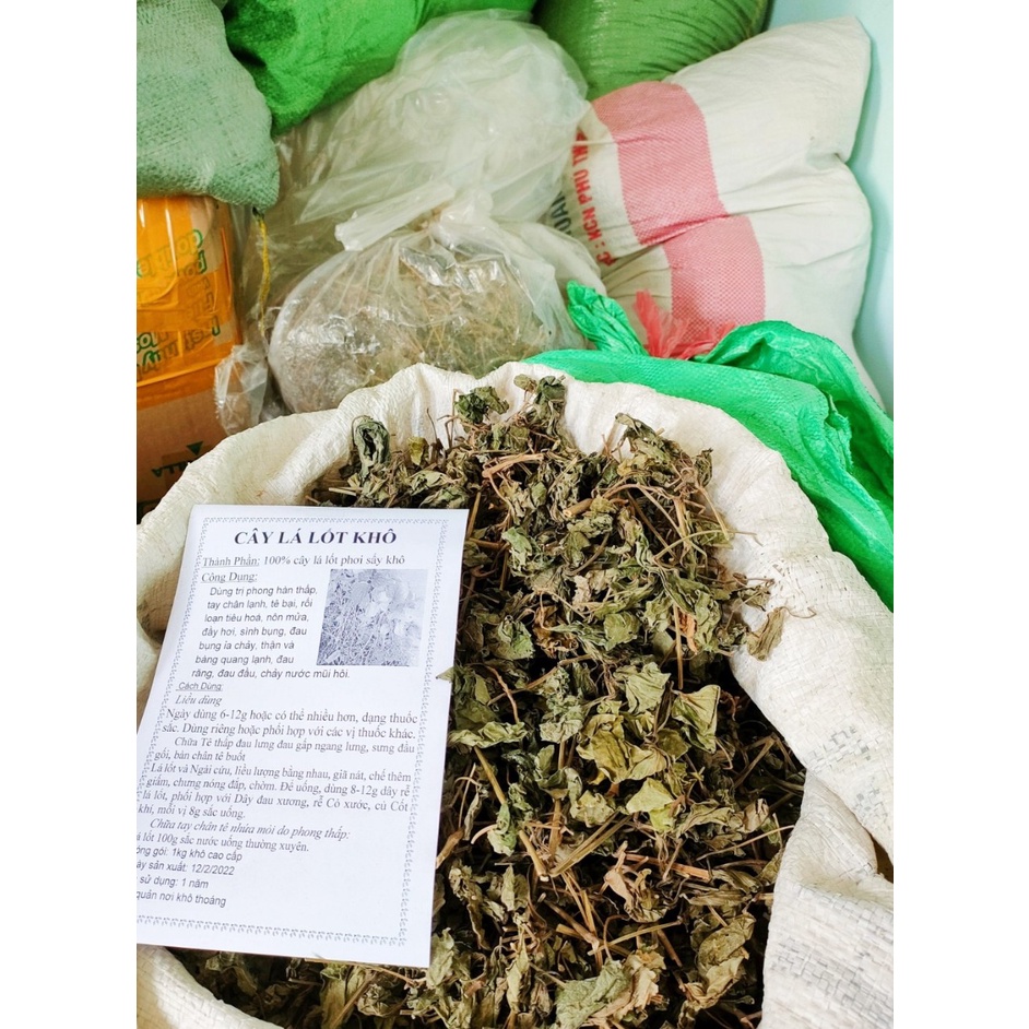 Cây lá lốt phơi khô 1kg