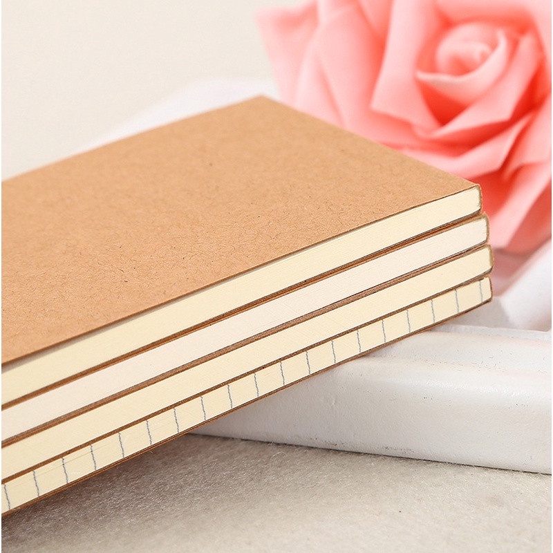 50 tờ Sổ ghi chú bỏ túi chất liệu giấy kraft tiện dụng-HAUSE