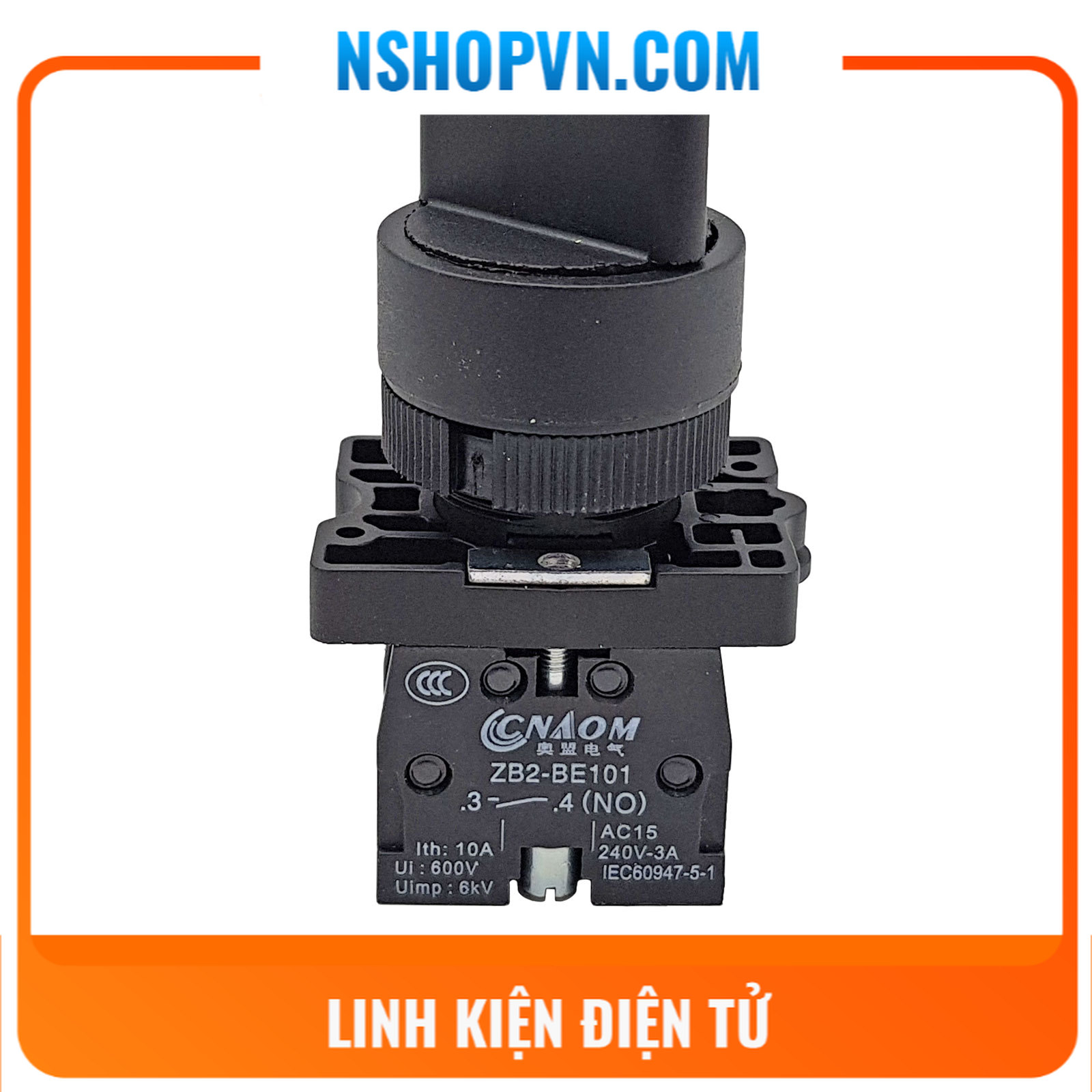 Công tắc chuyển chế độ 3 vị trí zb2-be101 ed33