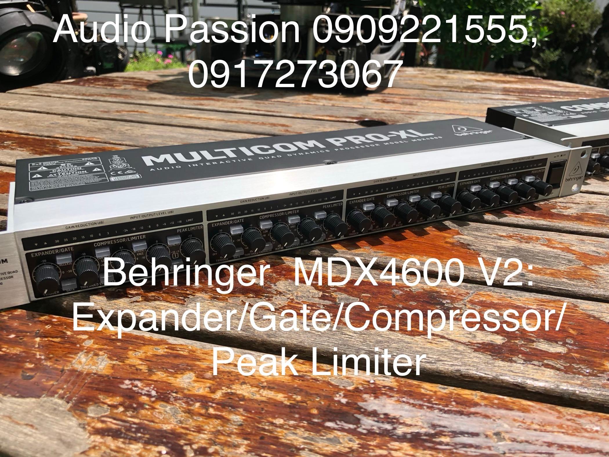 Bộ xử lý tín hiệu âm thanh BEHRINGER MDX2600
