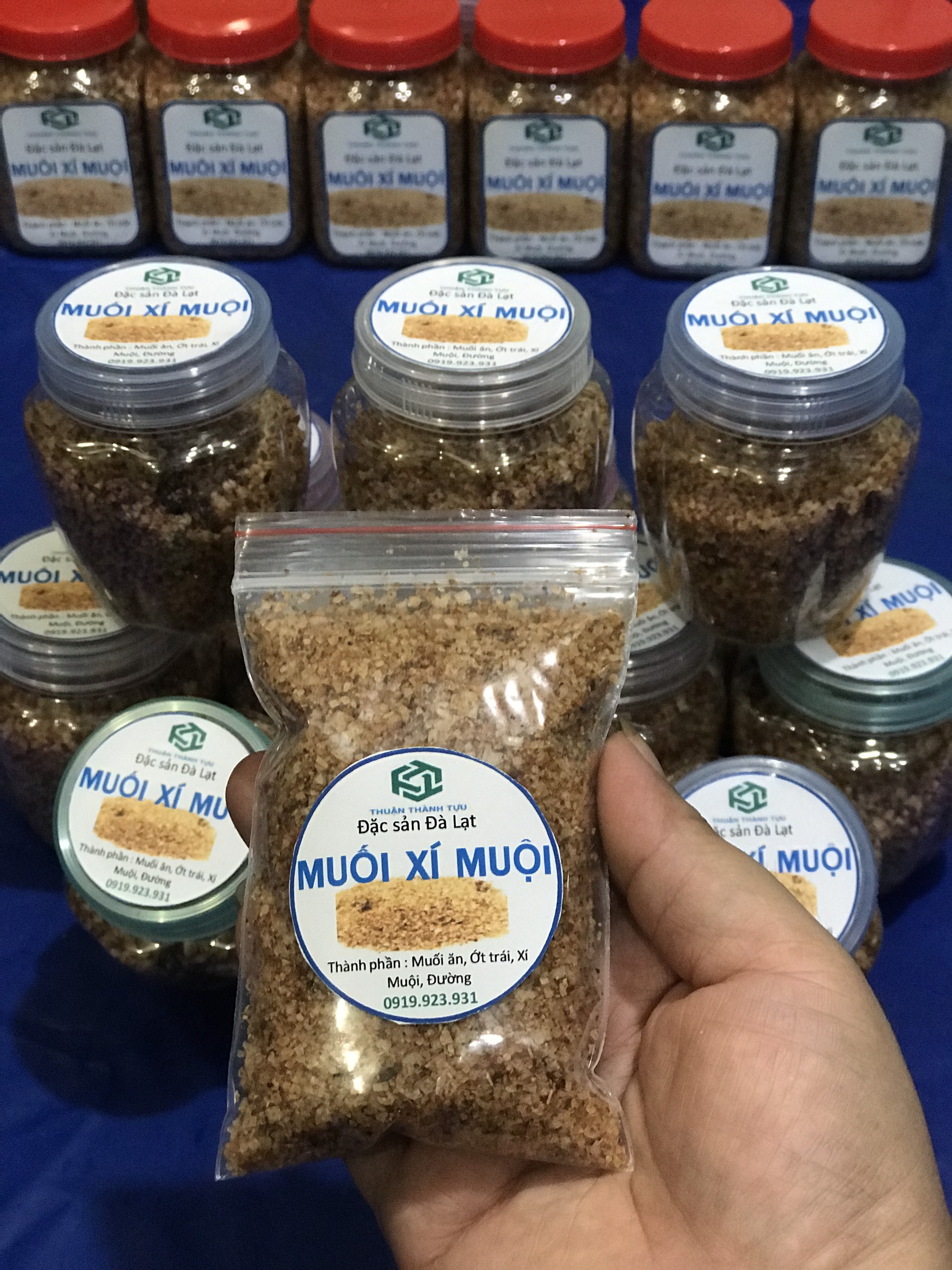 [HCM]MUỐI XÍ MUỘI đặc sản Đà Lạt gói 100gram
