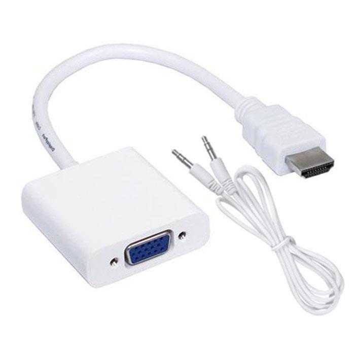 (HCM) Dây chuyển đổi hdmi sang vga có âm thanh HDMI To VGA Adapter audio