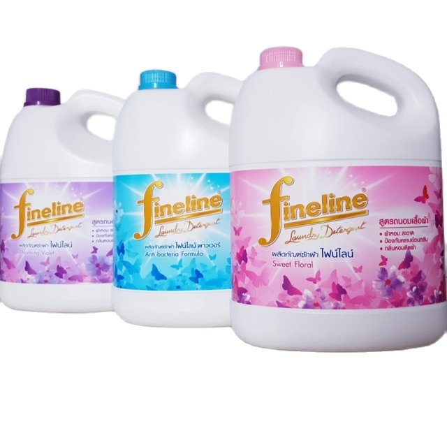 [HCM]NƯỚC GIẶT XẢ FINELINE 3000ML THÁI LAN (MÀU XANH)
