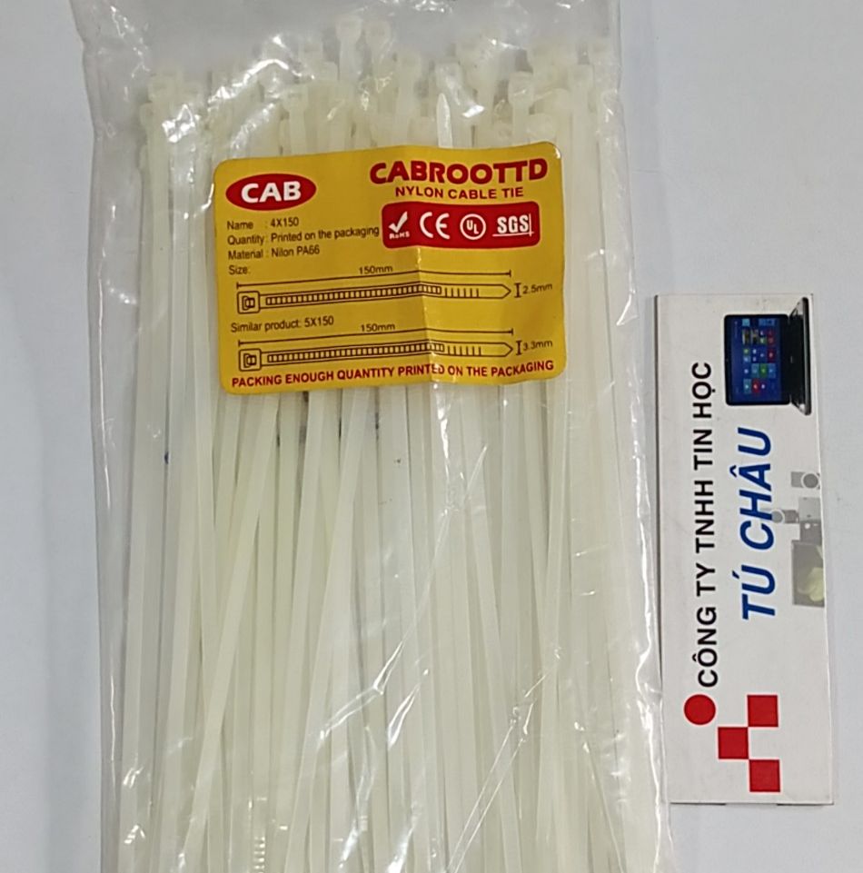 Dây rút nhựa 15Cm / 20Cm / 30Cm / 50Cm (Nhiều kích thước dài, rộng)
