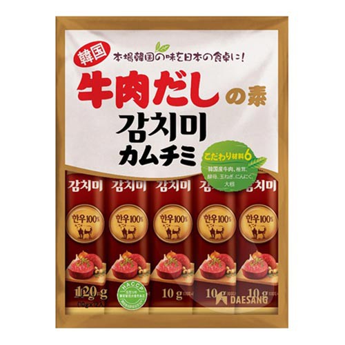 Hạt nêm bò nấm Deasang Nhật Bản 120gr (12góix10gr)