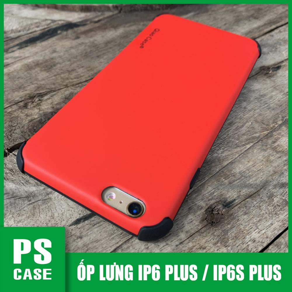 Ốp lưng chống sốc màu đỏ cao cấp giành cho iPhone 6 Plus / iPhone 6s Plus  - PS Case phân phối